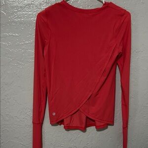 Lululemon long sleeve top (pink)